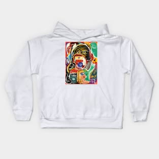 Ugly Beautiful Street Art Graffiti Kids Hoodie